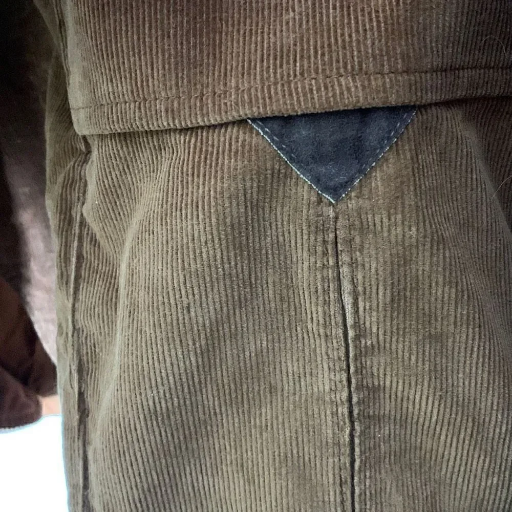 Vintage 70s 80s Union Made Cowboy Western Lee Corduroy brown blazer jacket size